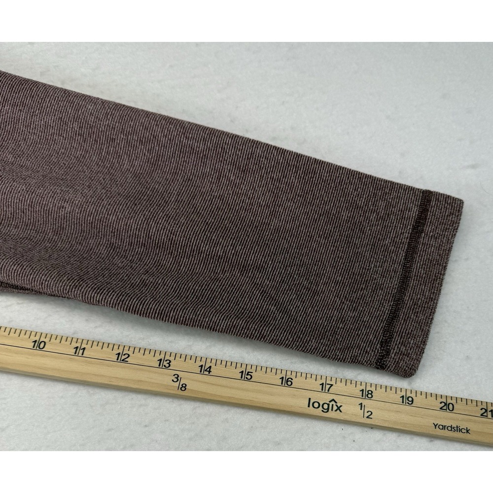 The North Face Lightweight 1/4 Zip Fleece Burgundy Red Medium - Picture 7 of 7